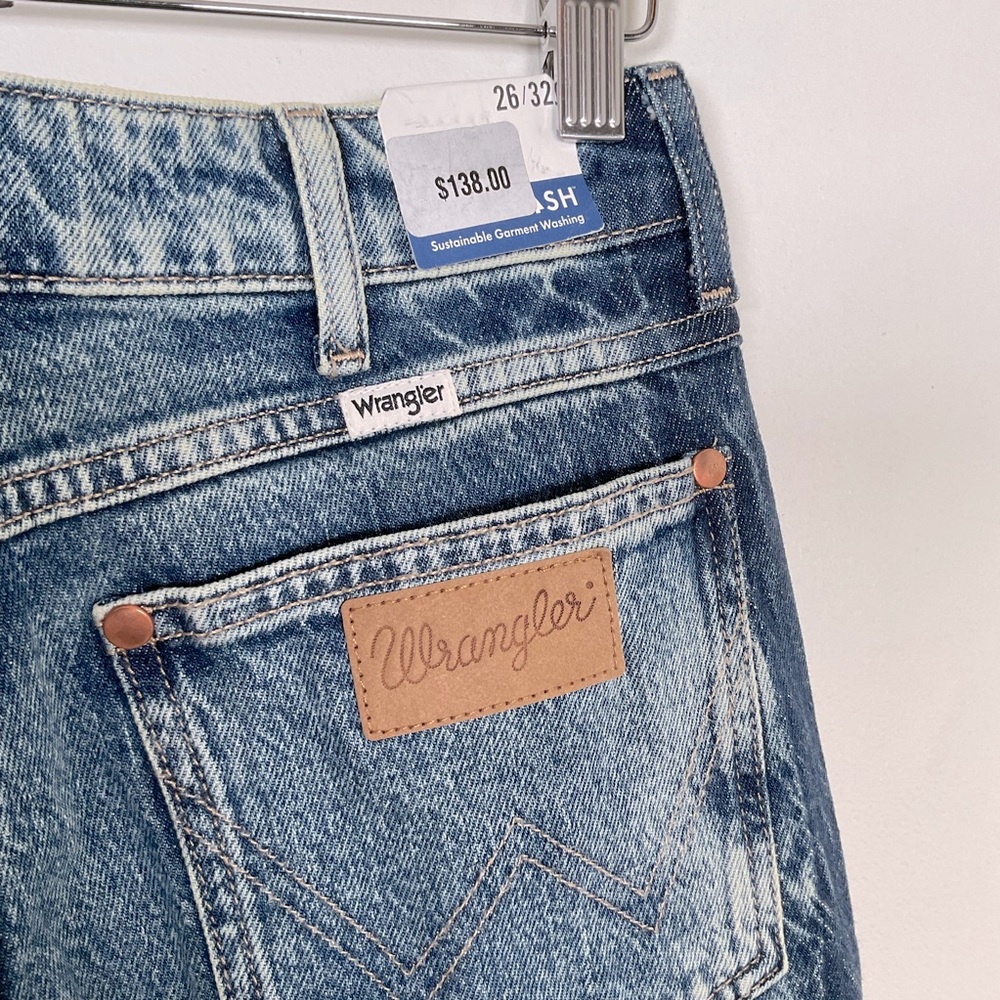WRANGLER Women's Block High Rise Westward Bootcut Jeans Size 26 | 32" Inseam NWT - Picture 8 of 9